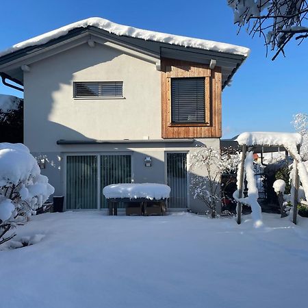 "Ferienhaus Am Mondsee" Mit Direktem Schafbergblick Im Salzkammergut Bei Salzburg Exterior foto