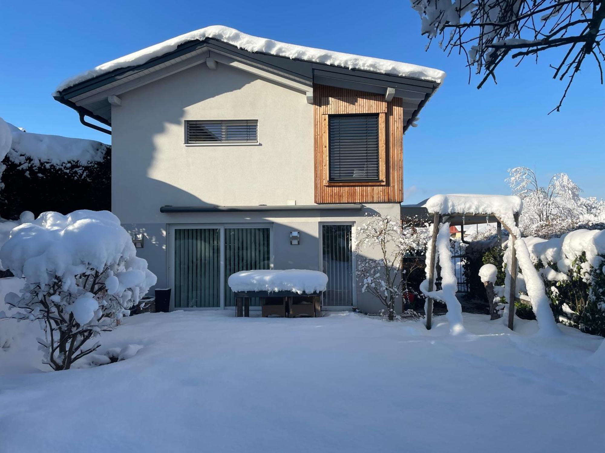 "Ferienhaus Am Mondsee" Mit Direktem Schafbergblick Im Salzkammergut Bei Salzburg Exterior foto